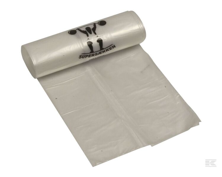 Affaldssække, 70 X 110, klar, 10 stk