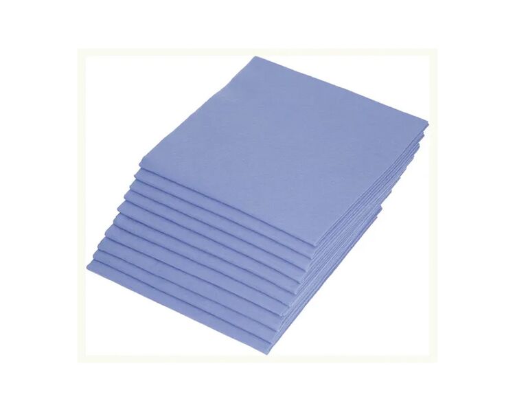 Karklud Syntetisk Blå 10 stk - 140g/m2