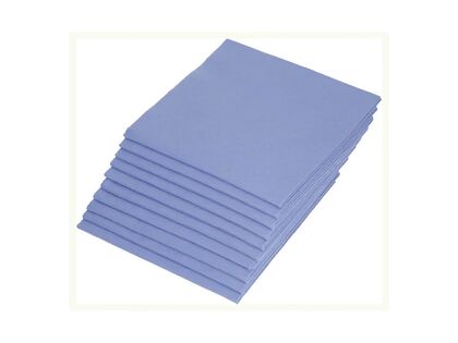 Karklud Syntetisk Blå 10 stk - 140g/m2