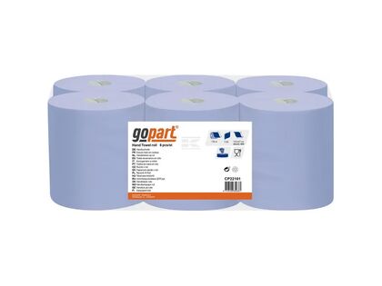 Aftørringspapir Blå 2 lag