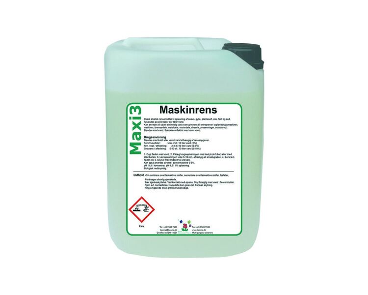 Grovrengøringsmiddel Maxi 3 10L - Motorrens