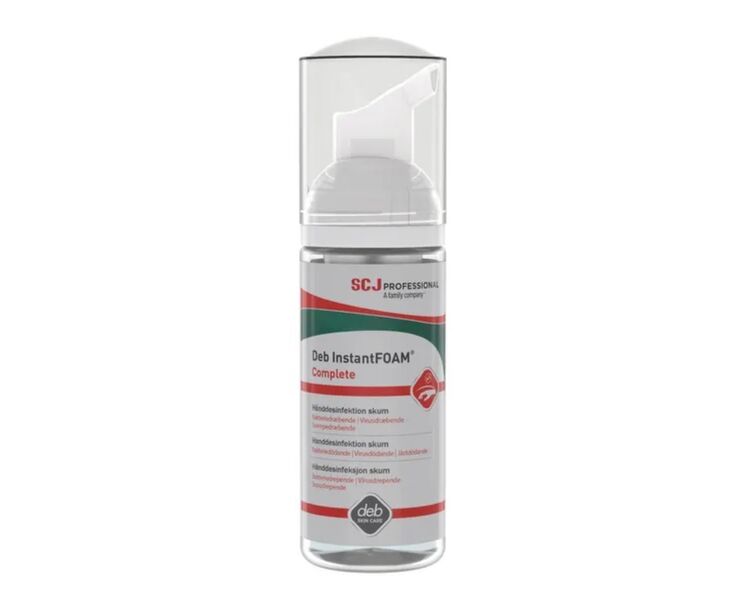 Deb Instant bakteriedræbende skum-hånddesinfektion, spray, 47 ml