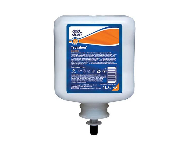 Hudcreme Deb Stoko Travabon Classic 1L Patron