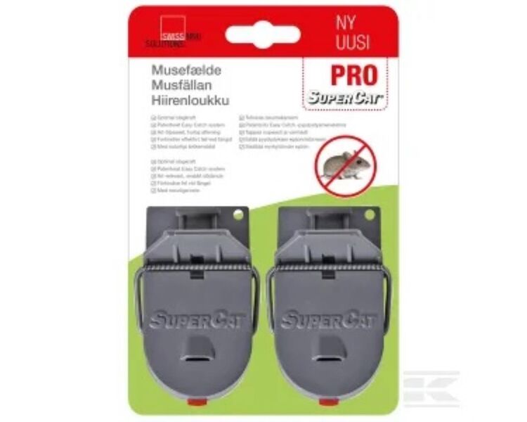 SuperCat PRO musefælde 2 stk.