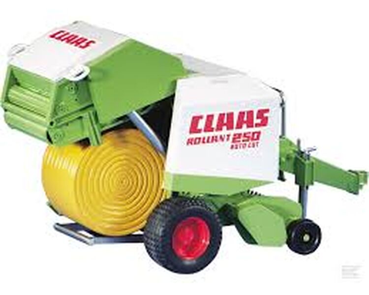 Legetøjs Bruder Claas rundballepresser