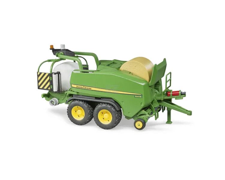 Bruder John Deere wrappresser til rundballer