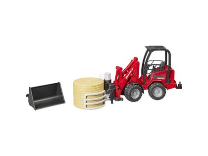 Bruder Schäffer minilæsser 2630 med ballegrab