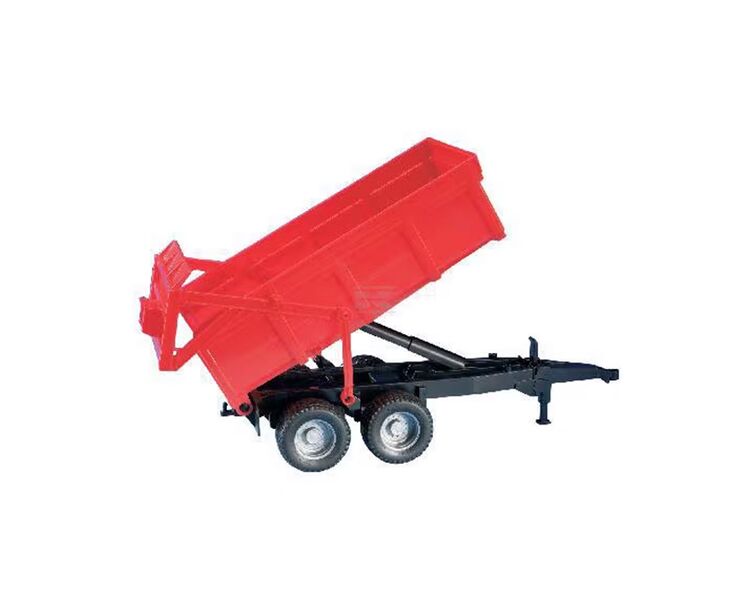 Bruder tipvogn - rød