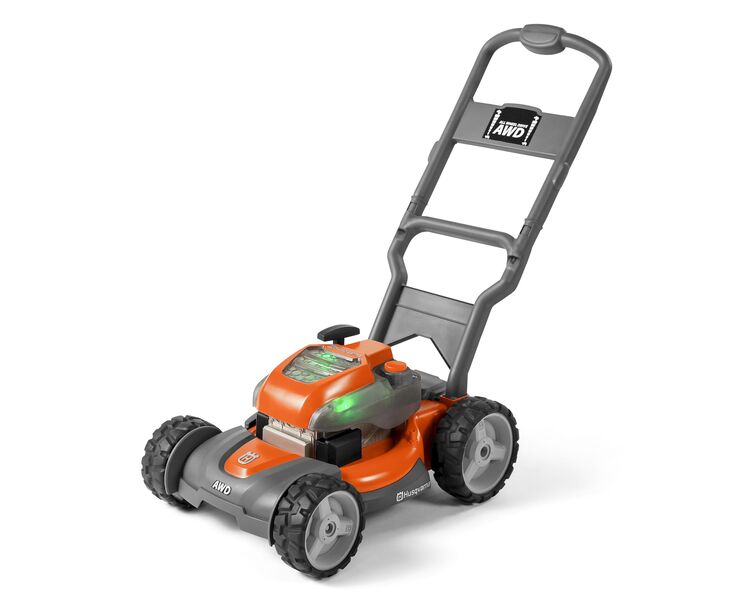 Legetøjs plæneklipper m motorlyd