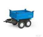Rolly Toys Legetøjs mega trailer blå