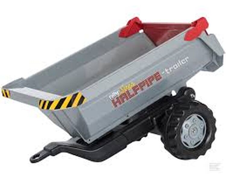 Rolly Toys halfpipe single trailer