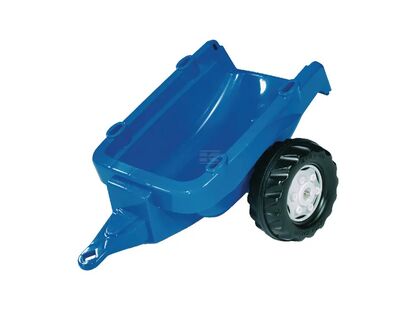 Legetøjs rollykid trailer, blå