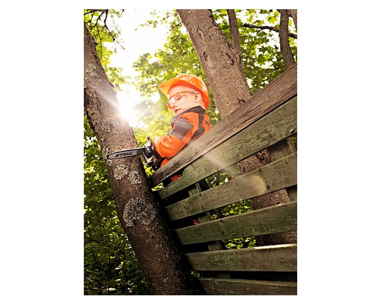 Stihl legetøjs-motorsav inkl. batterier