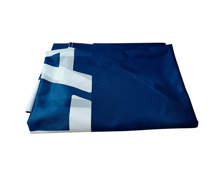 New Holland flag m. logo -  350x150 cm | Anker Bjerre A/S
