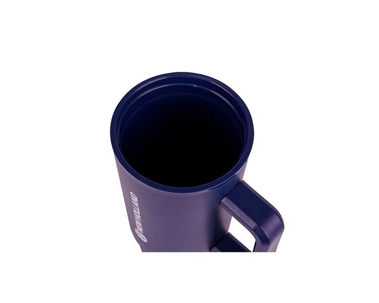 Plast drikkekop m. låg og New Holland logo - 0,9 L