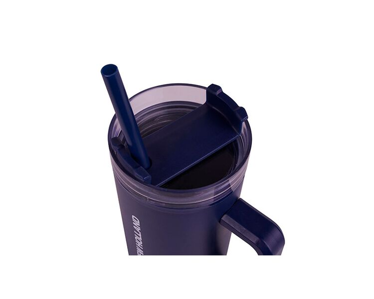 Plast drikkekop m. låg og New Holland logo - 0,9 L