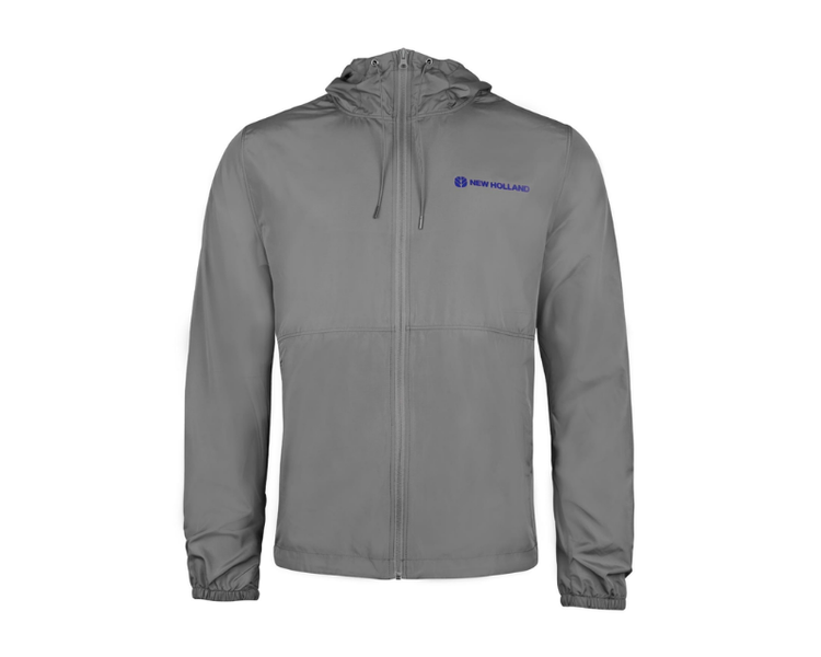 New Holland Let jakke med hætte str L | Anker Bjerre A/S