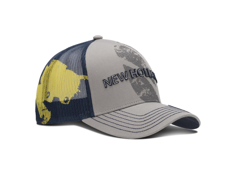 New Holland kasket med mesh og logo | Anker Bjerre A/S