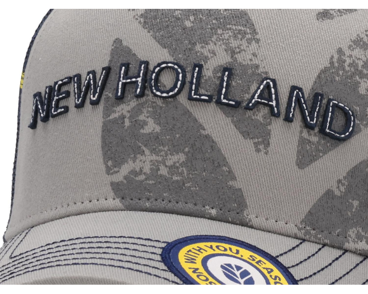 New Holland kasket med mesh og logo | Anker Bjerre A/S