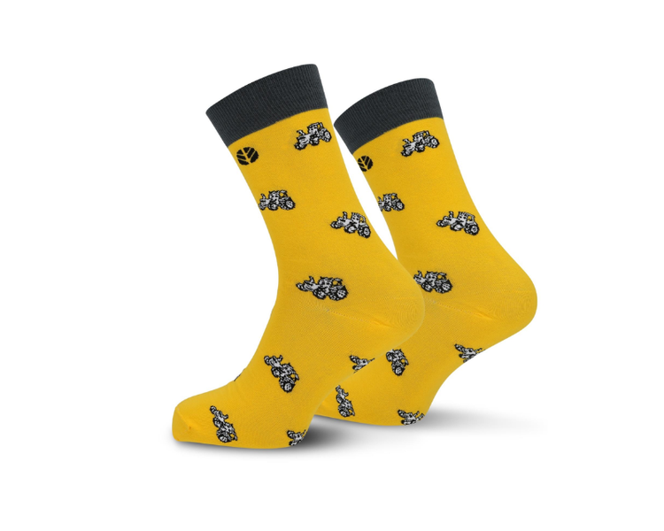 New Holland sokker gul str 42-46 | Anker Bjerre A/S