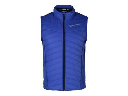 New Holland vest, blå, herre str M | Anker Bjerre A/S