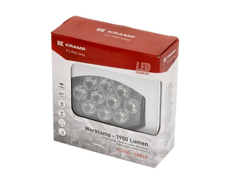 Kramp LED Arbejdslygte 1750 Lumen 15W