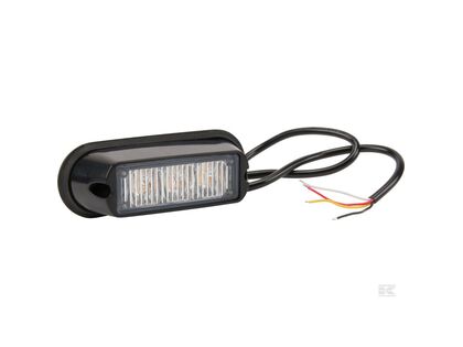 Kramp 3 LED advarselsblink - gul