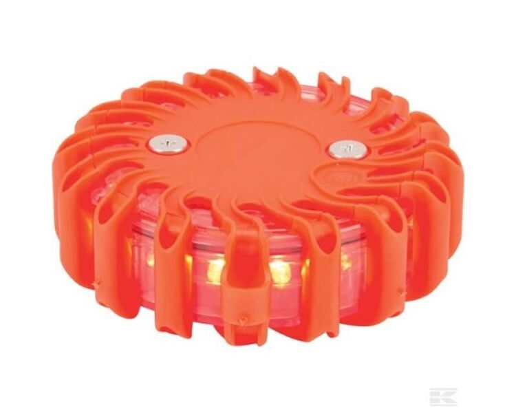 LED rød advarselsblink kit i kuffert