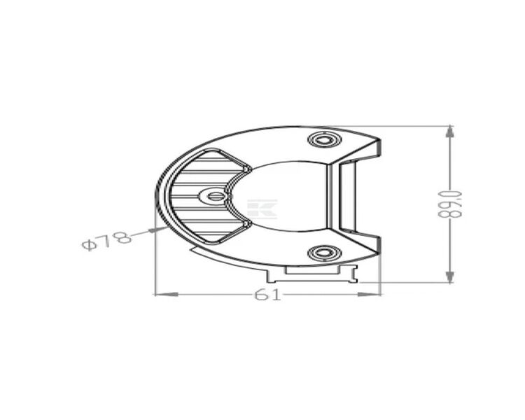 Kramp LED lygtebar 81W 54 LED