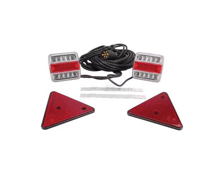 LED magnetlygtesæt 12V m/trekant 