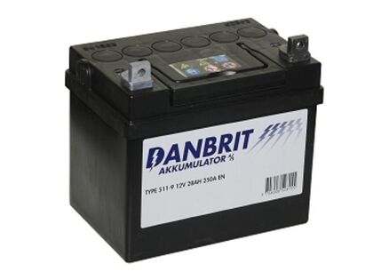 Danbrit batteri 28 AH 12 V 250 A