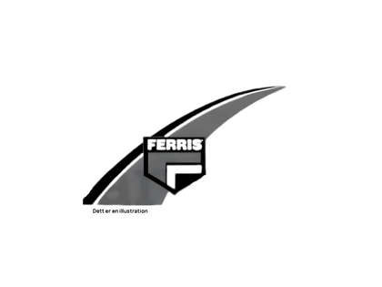 Ferris mærke til brændstofdæksel HØJRE