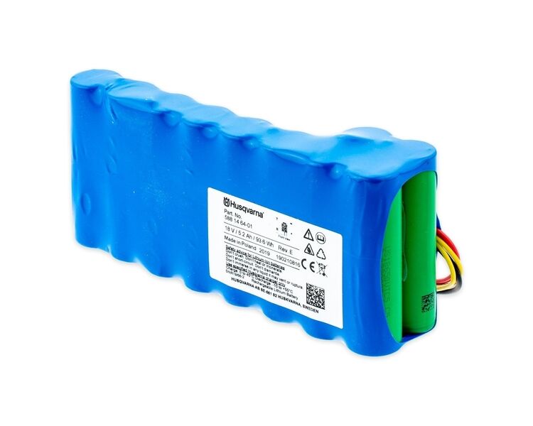 Batteri med tilbehør til Automower-modellerne: 440, 430x,  450x og 550