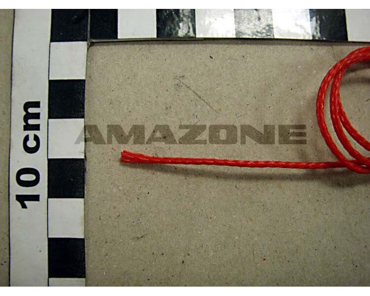 Snor, D=2 PE, rød. Til Amazone sprøjter.