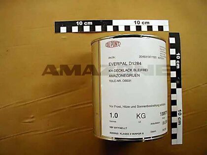 Maling, Amazone, grøn, 1 kg.