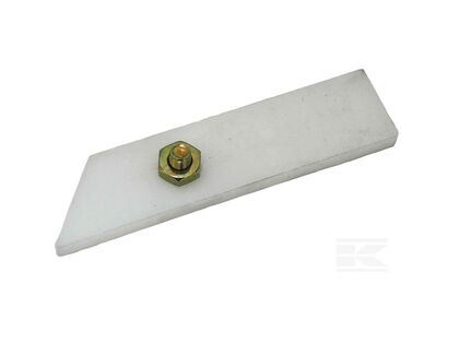 Slidklods 2-3 inkl. bolt - Kverneland krop 30