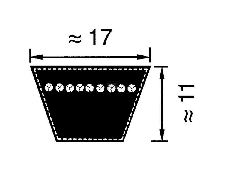 Kilerem B94 17x2388 Optibelt