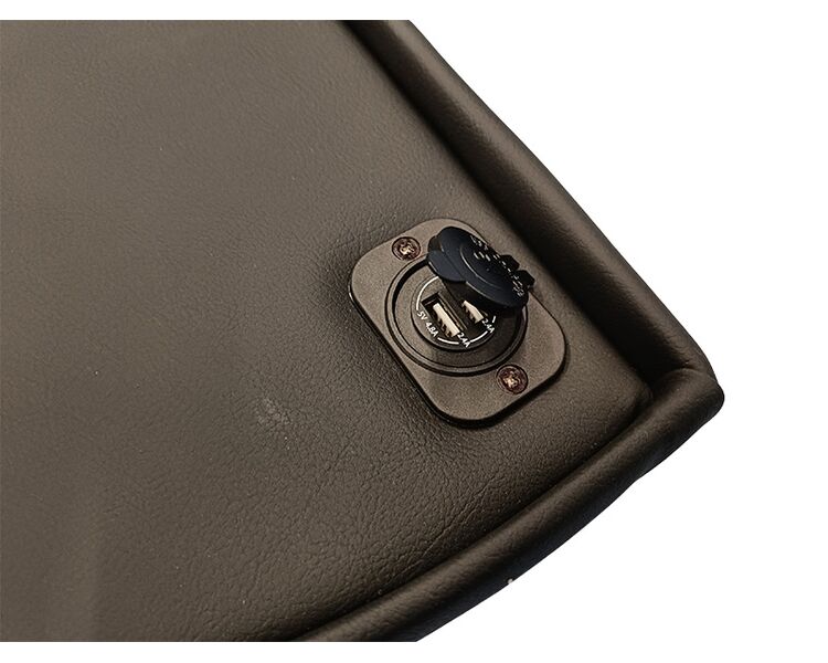 Sidebord PLM kabine m/USB stik og Anker Bjerre logo