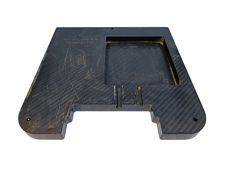 GPS dækplade til NH traktor