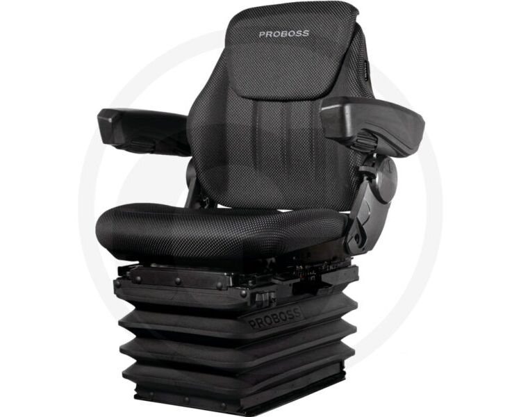 ProBoss AS2480 traktorsæde med luftaffjedring og meget høj komfort. Passer til flere traktor-mærker.