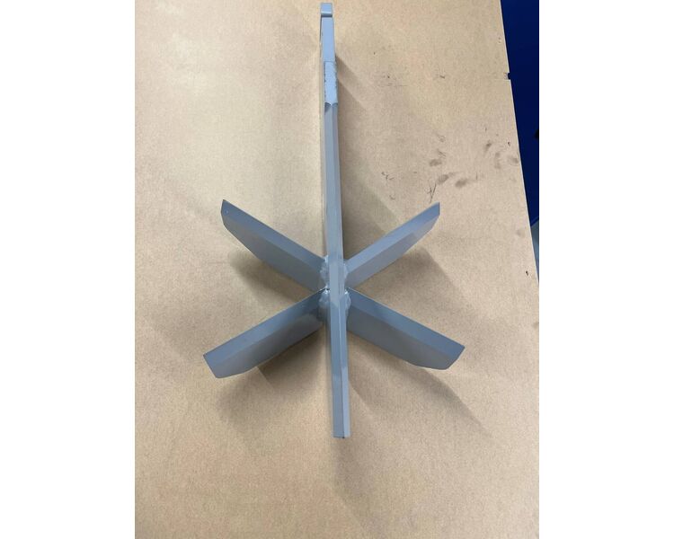 Kløvekniv 6-vejs Tajfun RCA380/400