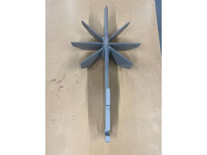 Kløvekniv 8-vejs Tajfun RCA380/400