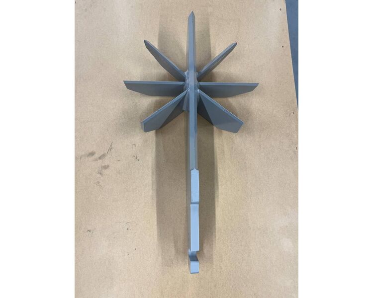 Kløvekniv 8-vejs Tajfun RCA380/400