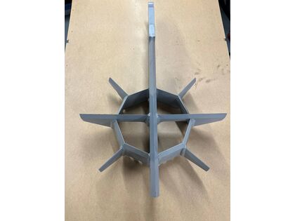 Kløvekniv 12-vejs Tajfun RCA 480 JOY