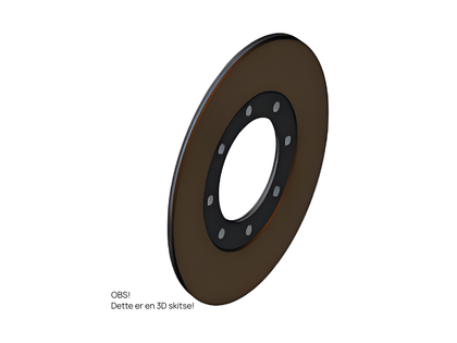 Koblingsbelægning til Tajfun EGV 105  |Anker Bjerre A/S