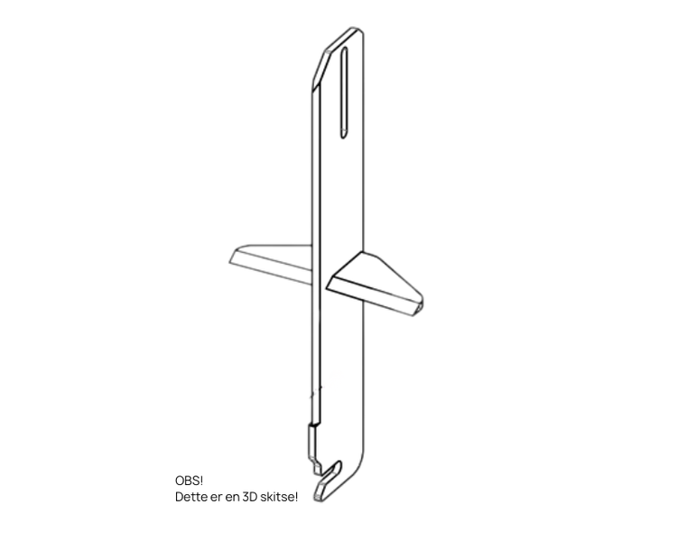 Kløvekniv 4-vejs til Tajfun RCA 330 JOY / FUN | Anker Bjerre A/S