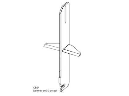 Kløvekniv 4-vejs til Tajfun RCA 330 JOY / FUN | Anker Bjerre A/S
