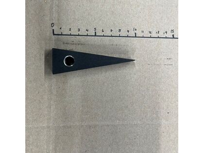 Trekantet kniv til TP flishugger