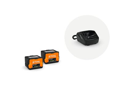 Stihl Startsæt - 2 x AK 30 S batteri og 1 x lader