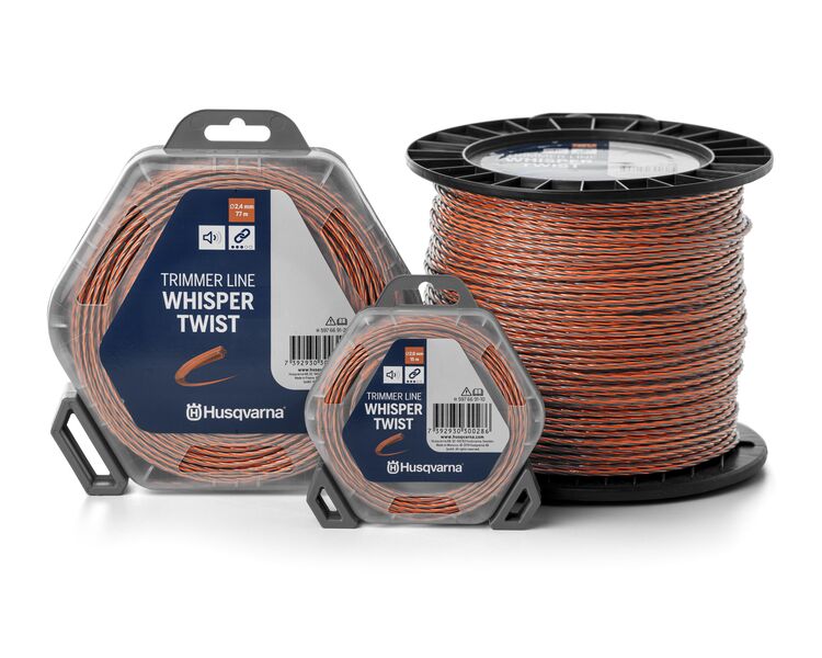 Husqvarna trimmerline whisper twist Ø1,5 mm x 15 m